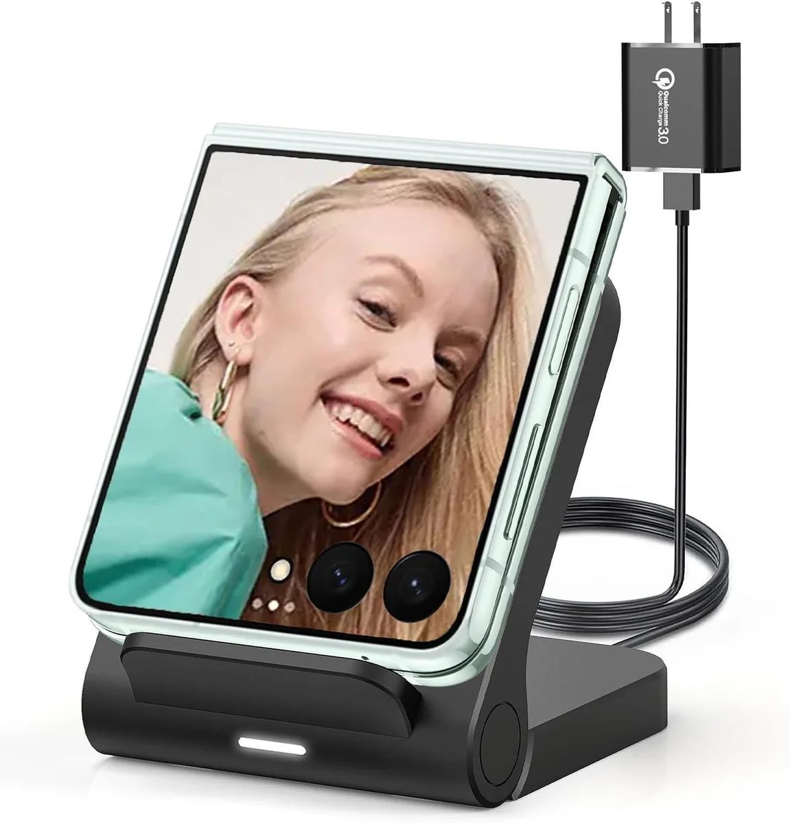 Luisport Luisport Wireless Charger 15W QC3.0 Adapter Black — product photo