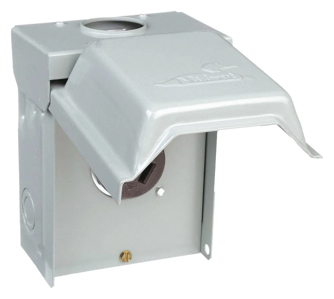 GE GE U050 Unmetered Power Outlet 10-50R 50 A 120/240V AC NEMA 3R — product photo