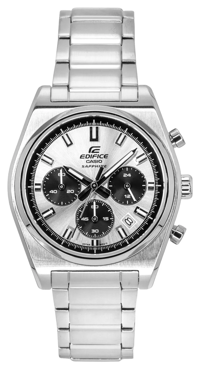 CASIO CASIO Edifice EFB-730D-7AV Chronograph Watch Silver Dial 100m 40.00 mm — product photo