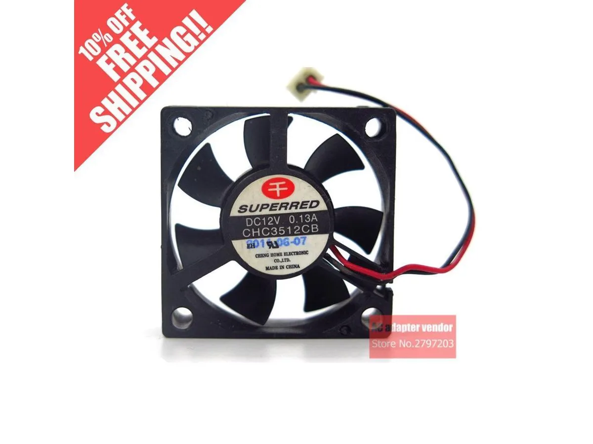 Fans Fans CHC3512CB DC12V 0.13A 3510 case fan — product photo