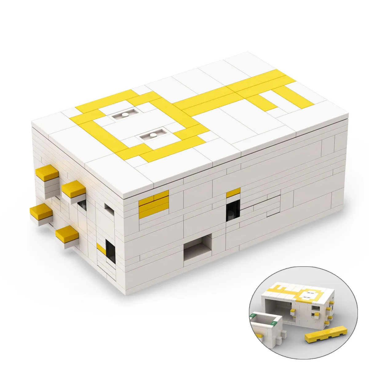 ZITIANYOUBUILD ZITIANYOUBUILD MOC-57706 Lock and Key Puzzle Box 379 Pieces — product photo