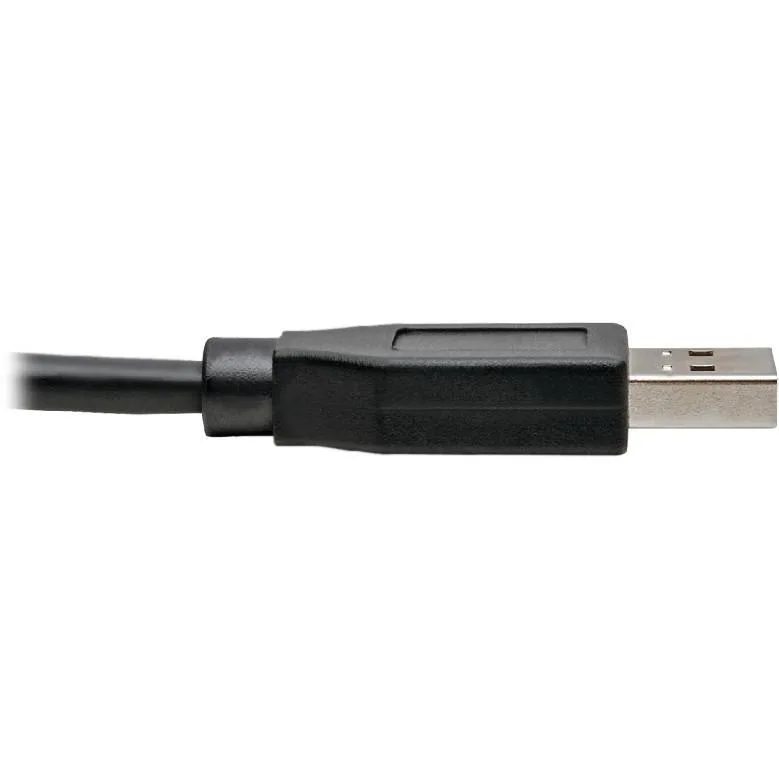 Tripp Lite Tripp Lite U428-003-CRA USB-C to USB-A right-angle cable 3 ft 5 Gbps — product photo