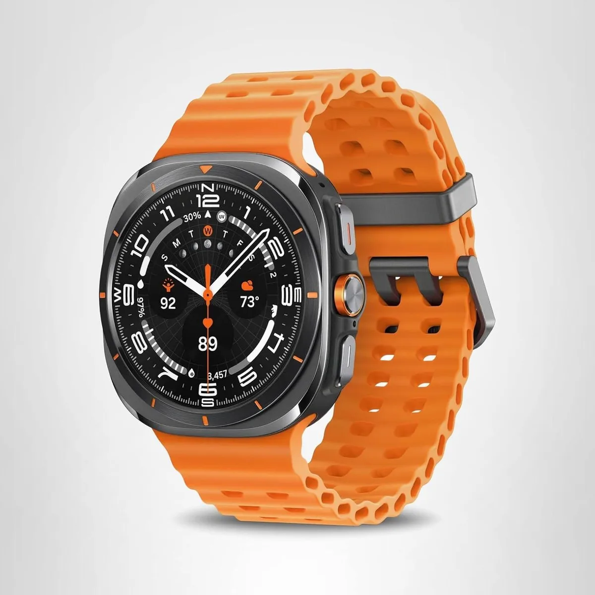 SAMSUNG SAMSUNG Galaxy Watch Ultra (2025) 47mm LTE Titanium Gray wearable technology — product photo