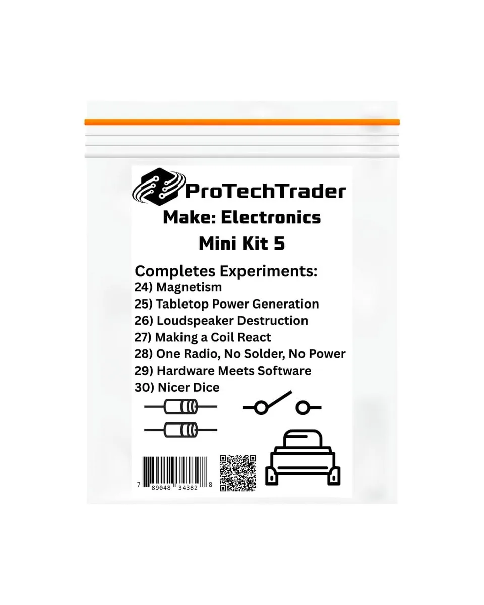 ProTechTrader ProTechTrader Make: Electronics Mini Kit 5 (3rd Ed) electronics for kids — product photo