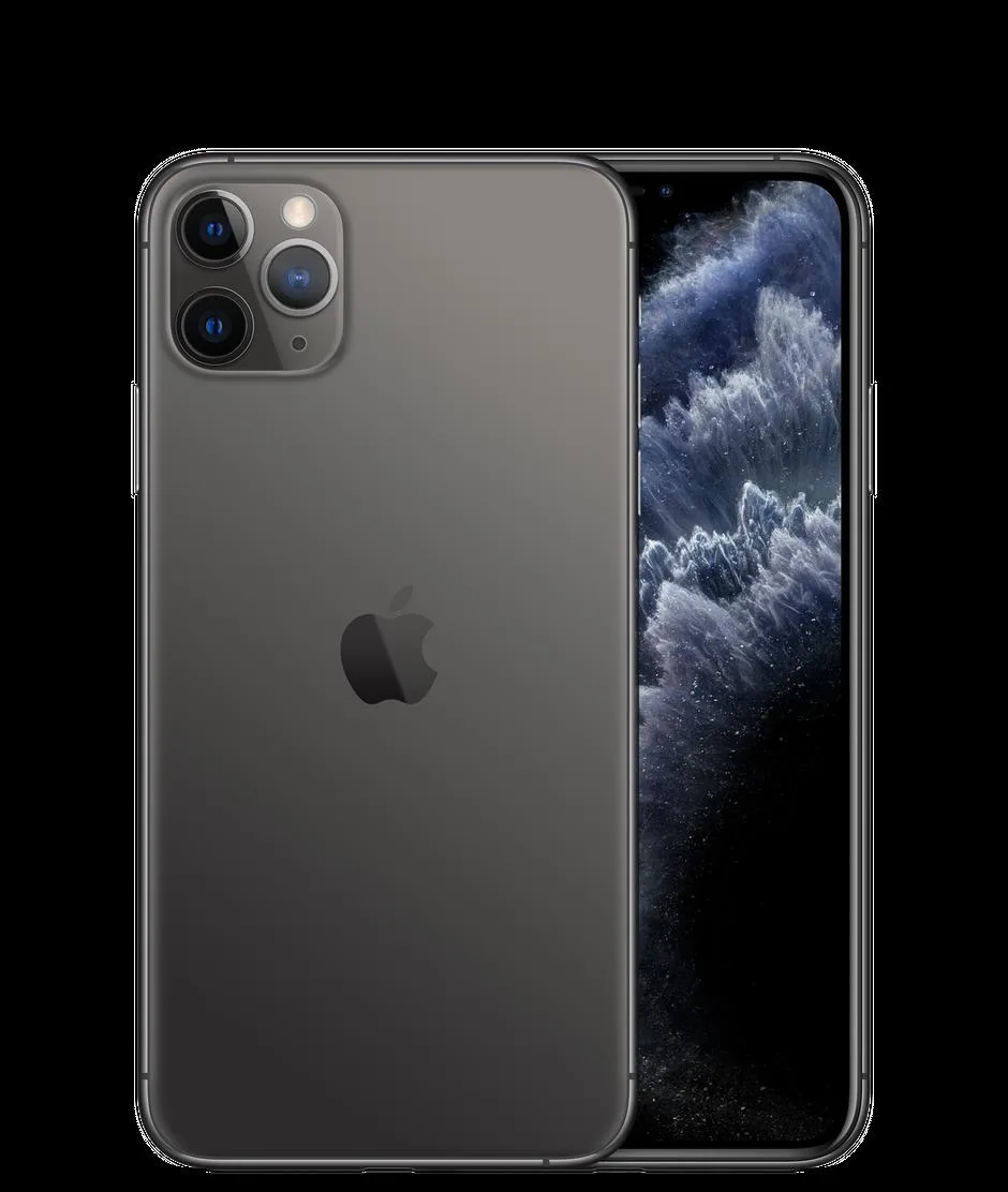 Apple Apple iPhone 11 Pro Max A2161 64GB Space Gray cell phones - unlocked — product photo