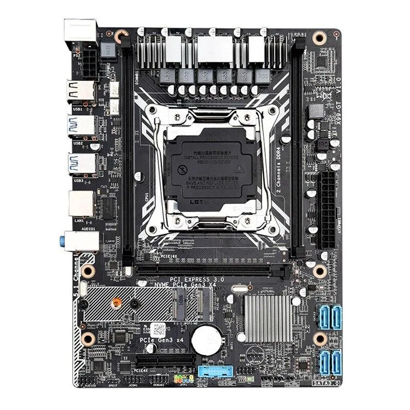 YINGHUA YINGHUA X99-GT server motherboard LGA 2011-3/4 DDR4 32GB 180x242mm — product photo