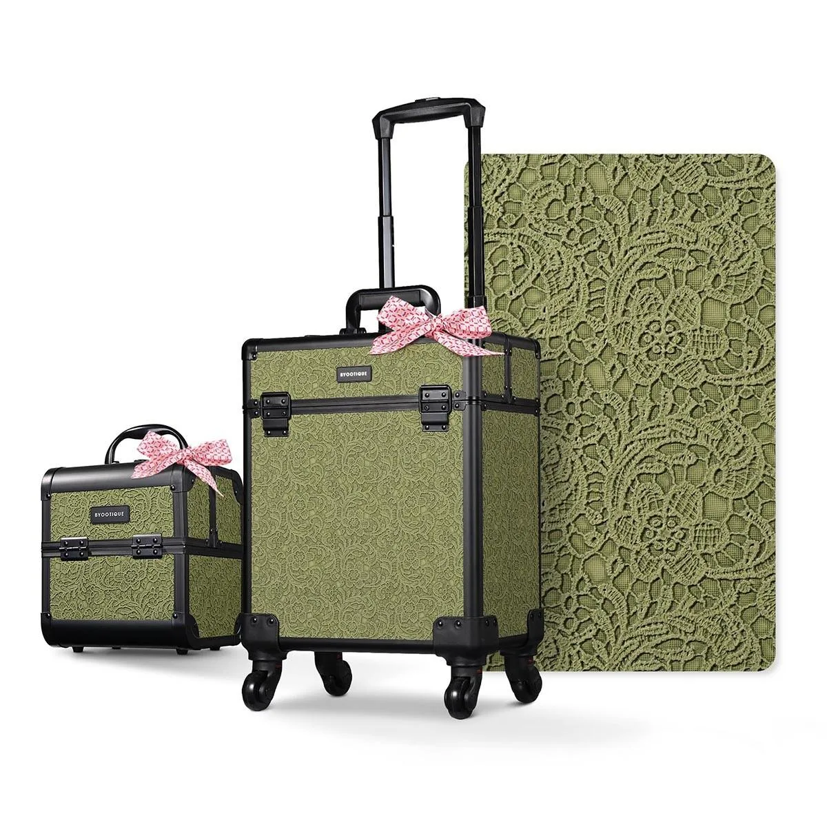 Byootique Byootique 12MKCSET-028MS-RCC04 2-Piece Luggage Set Rococo Green — product photo