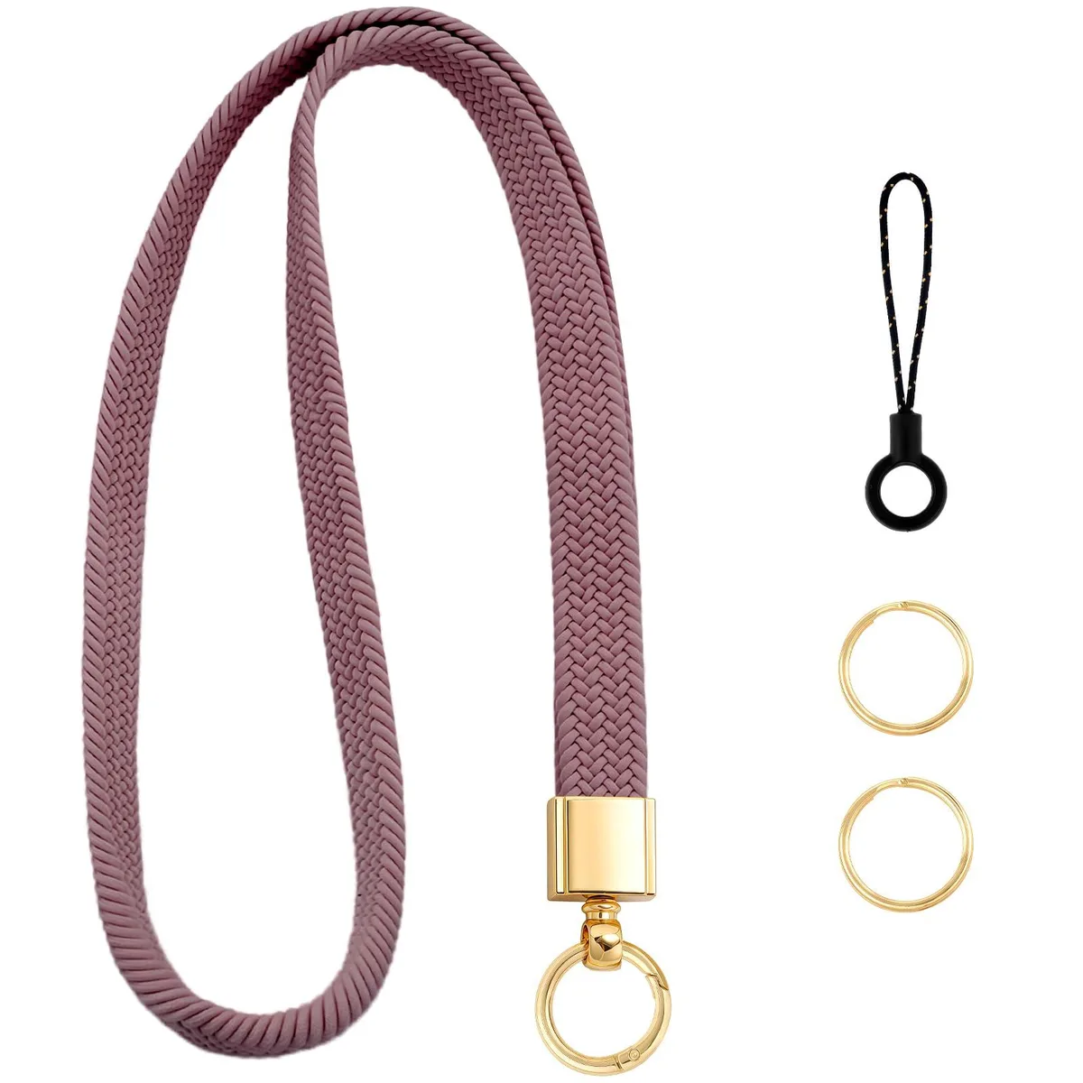  Zkptops WL Stretchy Lanyard Smoke Violet 17.3in — product photo
