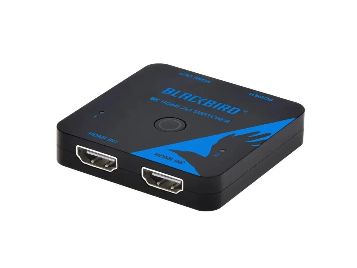  Monoprice 44434 Blackbird 2x1 HDMI Switch 8K@60Hz 48Gbps — product photo