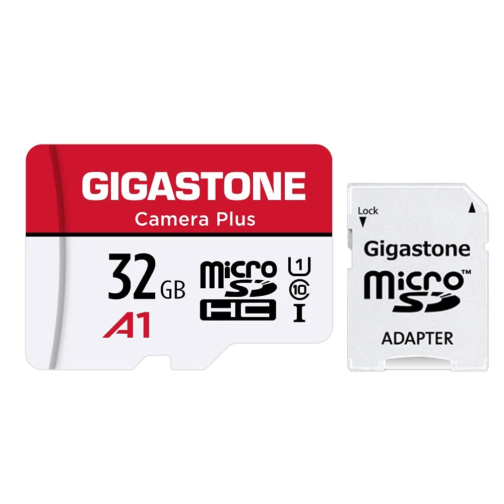 Gigastone Corporation Gigastone Camera Plus 32GB microSDHC memory card — product photo