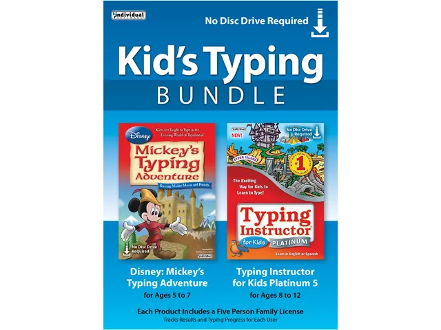 Individual Software Individual Software Kid's Typing Bundle Download learning — product photo