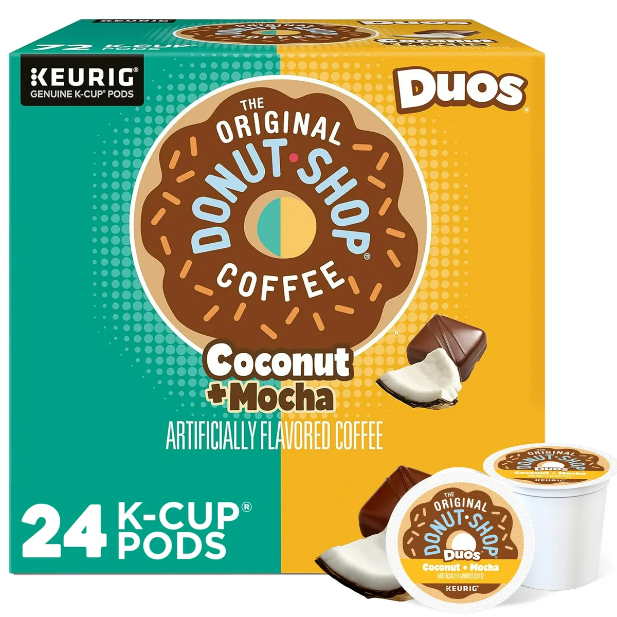 Keurig Keurig 6248 The Original Donut Shop Coconut Mocha K-Cup Pods 24 Count — product photo