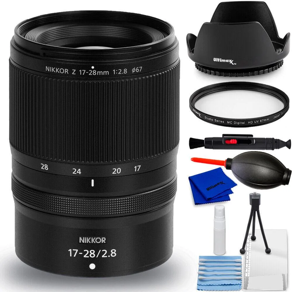 Nikon Global Nikon NIKKOR Z 17-28mm f/2.8 20115 7PC Accessory Bundle camera lens — product photo