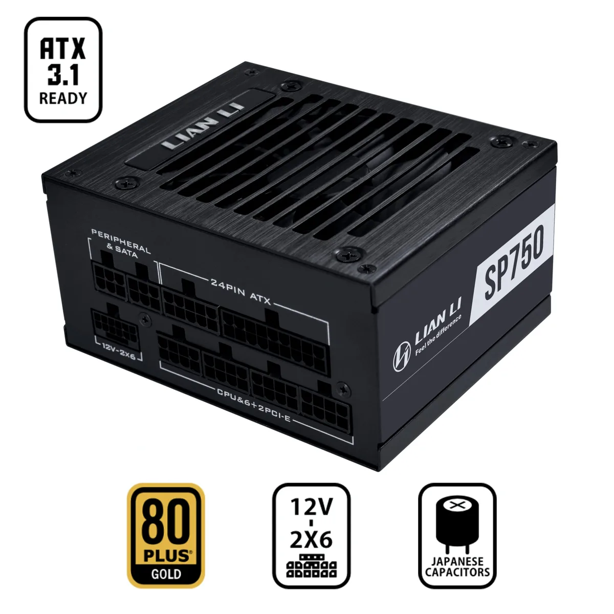 Lian Li Lian Li SP750G.B 750W SFX power supply — product photo