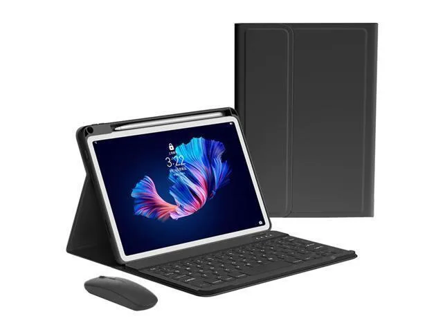 LORDWORLD LORDWORLD Keyboard Case Mouse for iPad Pro 11 M4 2024 Black — product photo