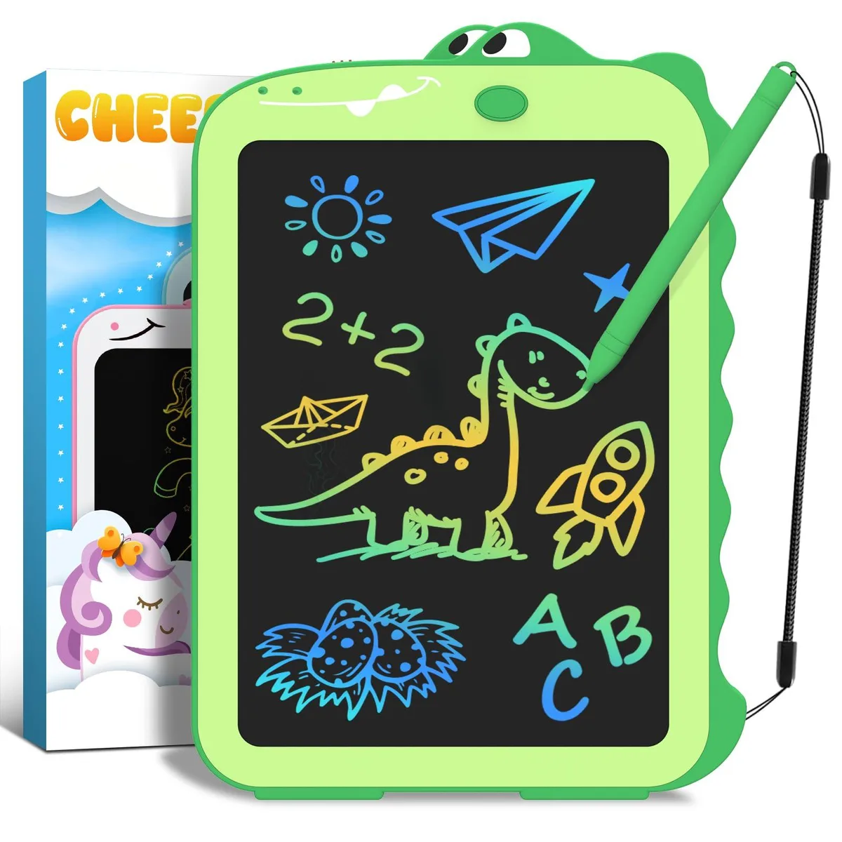 CHEERFUN H053 LCD Writing Tablet Green 8.5 — product photo