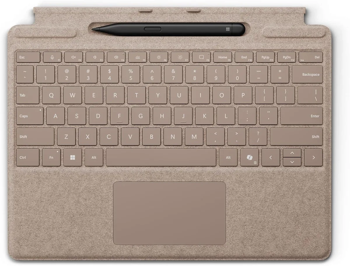 Microsoft Microsoft Surface Pro Keyboard with Slim Pen 2 Bundle Copilot+ 11th Edition Dune — product photo