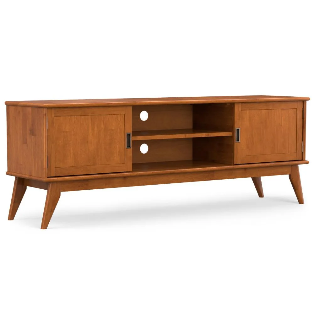 tuphen tuphen Draper Mid Century 72 inch TV Stand Teak 72" W — product photo