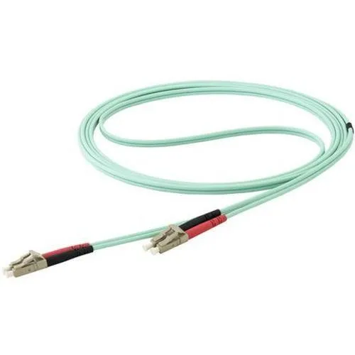 STARTECH STARTECH 450FBLCLC7 LC to LC Duplex OM4 Fibre Optic Cable 22.97 ft Aqua — product photo