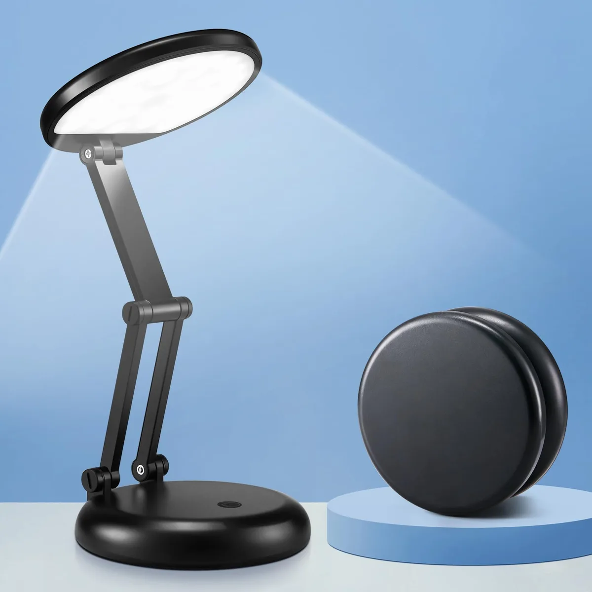 One Fire WH-C17 3600mAh Rechargeable Foldable LED Table Lamp — product photo