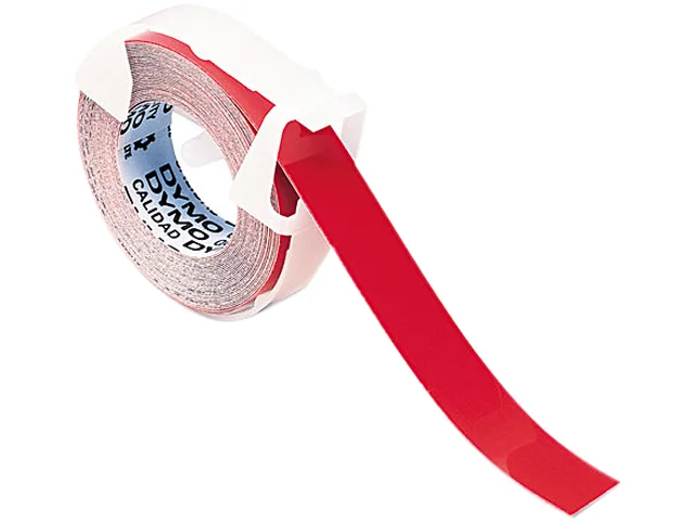 DYMO DYMO 520102 red tape cartridge 0.38" x 9.8 ft pos accessory — product photo