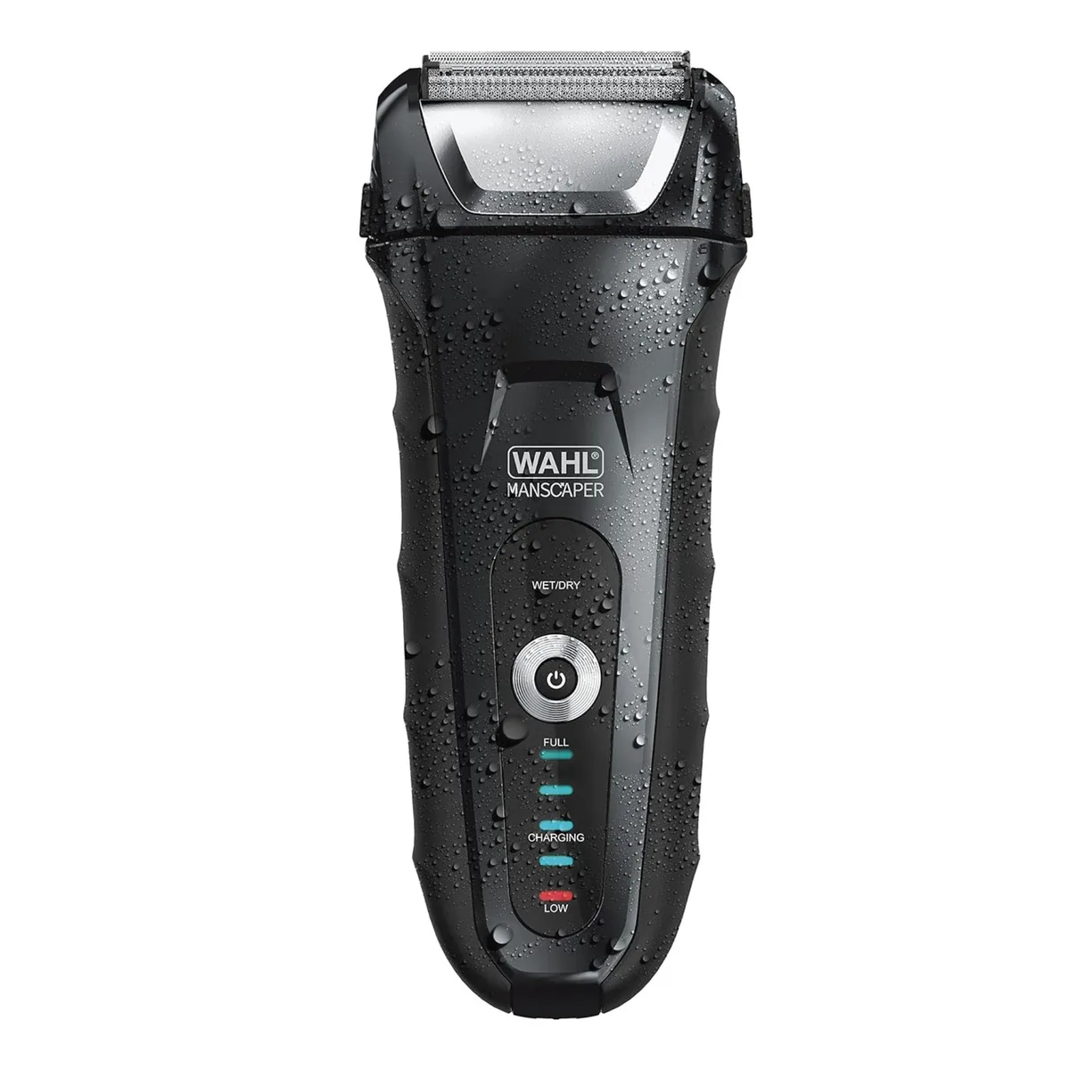 Silver Wahl Manscaper 7074 flexible foil shaver with ergonomic grip
