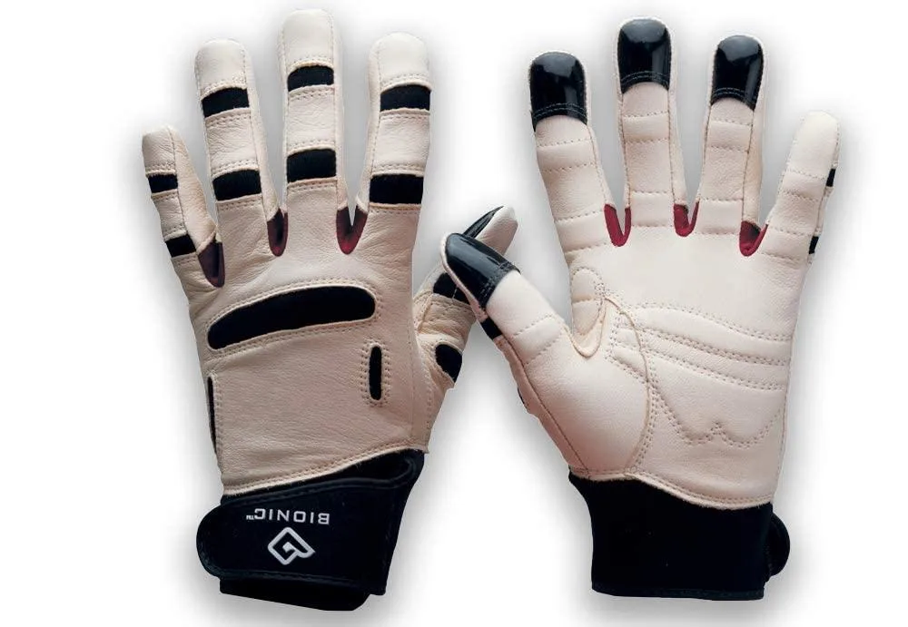 Bionic Bionic Women's ReliefGrip Leather Gardening Gloves Small Tan — product photo