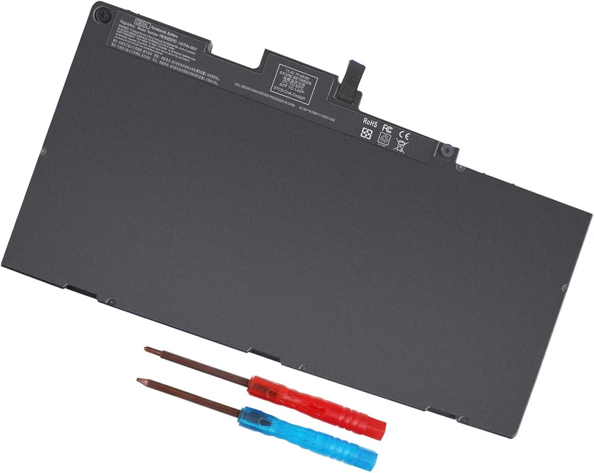 DMKAOLLK DMKAOLLK CS03XL laptop battery 11.4V 48WH 3-cell black with two free screwdrivers — product photo