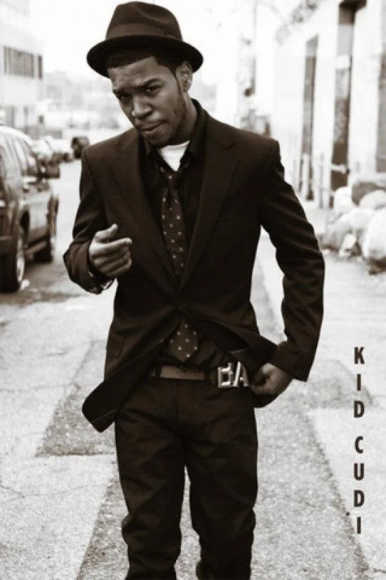Poster print Kid Cudi street art 24 by 36 inches