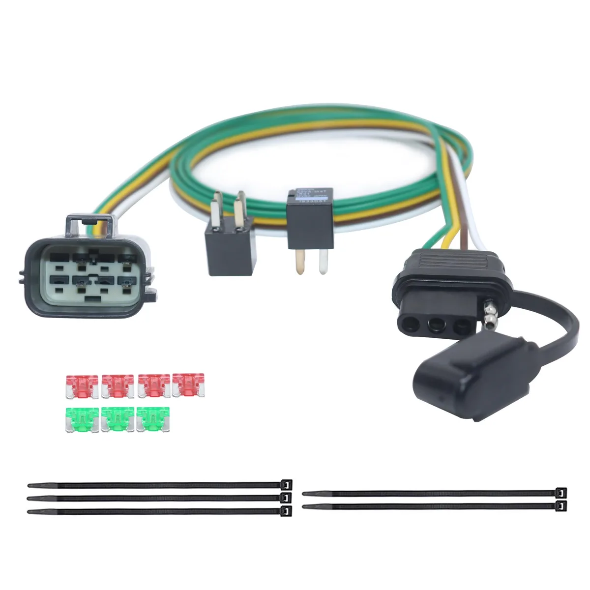 CARROFIX CARROFIX 4 Pin Flat Trailer Tow Harness 2013 2017 GMC Acadia Chevrolet Traverse Buick Enclave — product photo