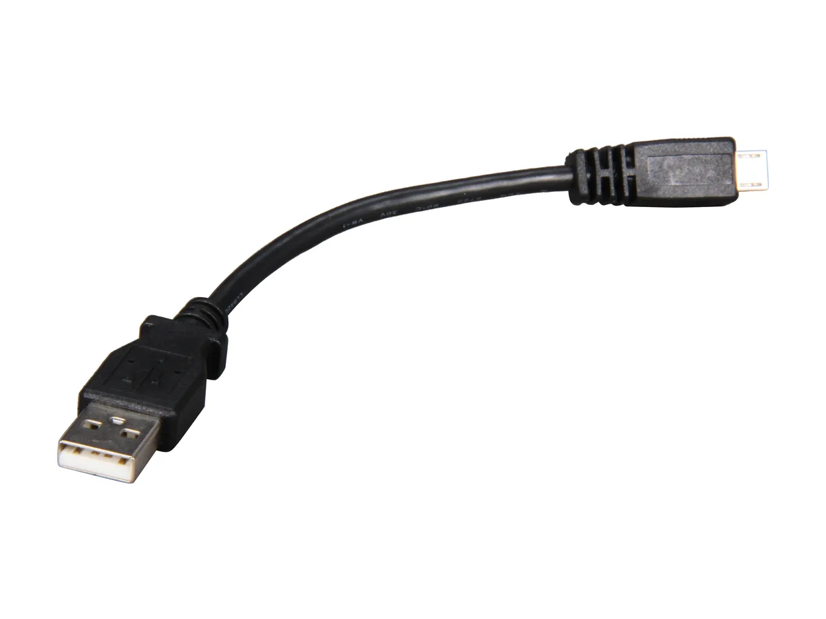 STARTECH STARTECH UUSBHAUB6IN USB cable 6in USB 2.0 A to Micro-B 480 Mbit/s 30 AWG — product photo