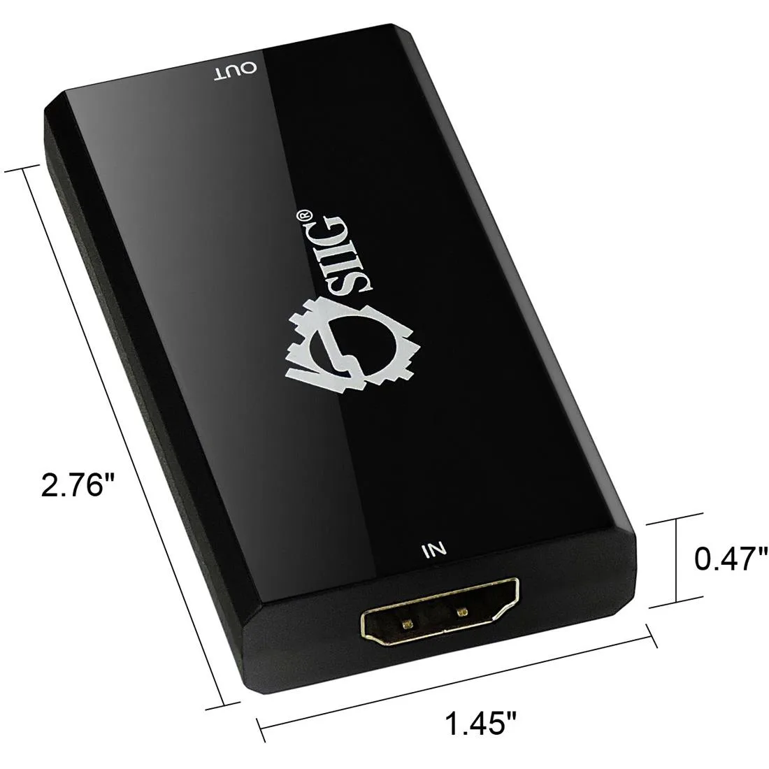SIIG, Inc SIIG, Inc CE-H22J14-S1 HDMI 2.0 Repeater 4K 60Hz accessory — product photo