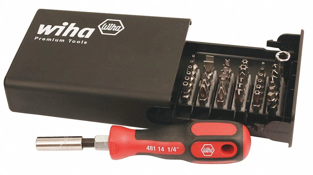Wiha Tools Wiha Tools 71990 39 Pc Security Bit Set Nutdriver — product photo