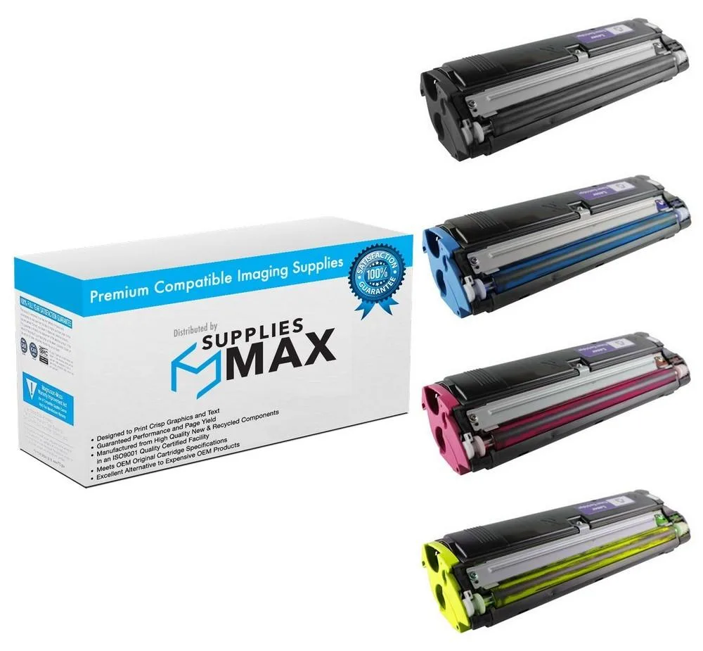 SuppliesMax SuppliesMax KNM1710541-001 Toner Cartridge Combo Pack (BK/C/M/Y) 4500 Pages — product photo