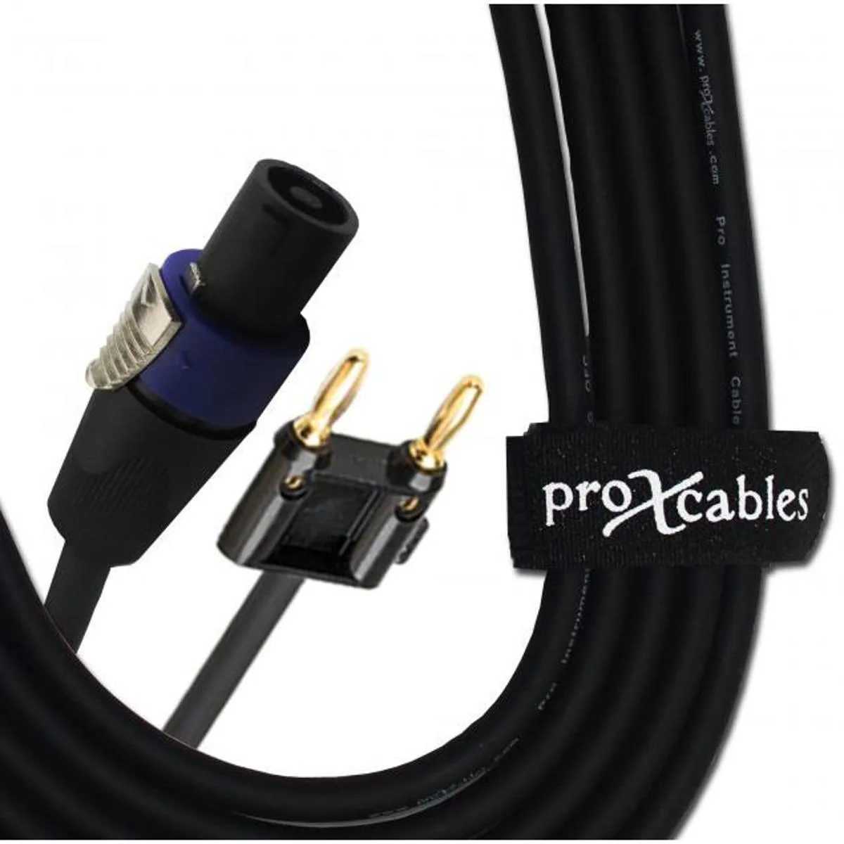 ProX ProX XC-SB100 100' 12AWG SpeakOn to Banana speaker wire — product photo