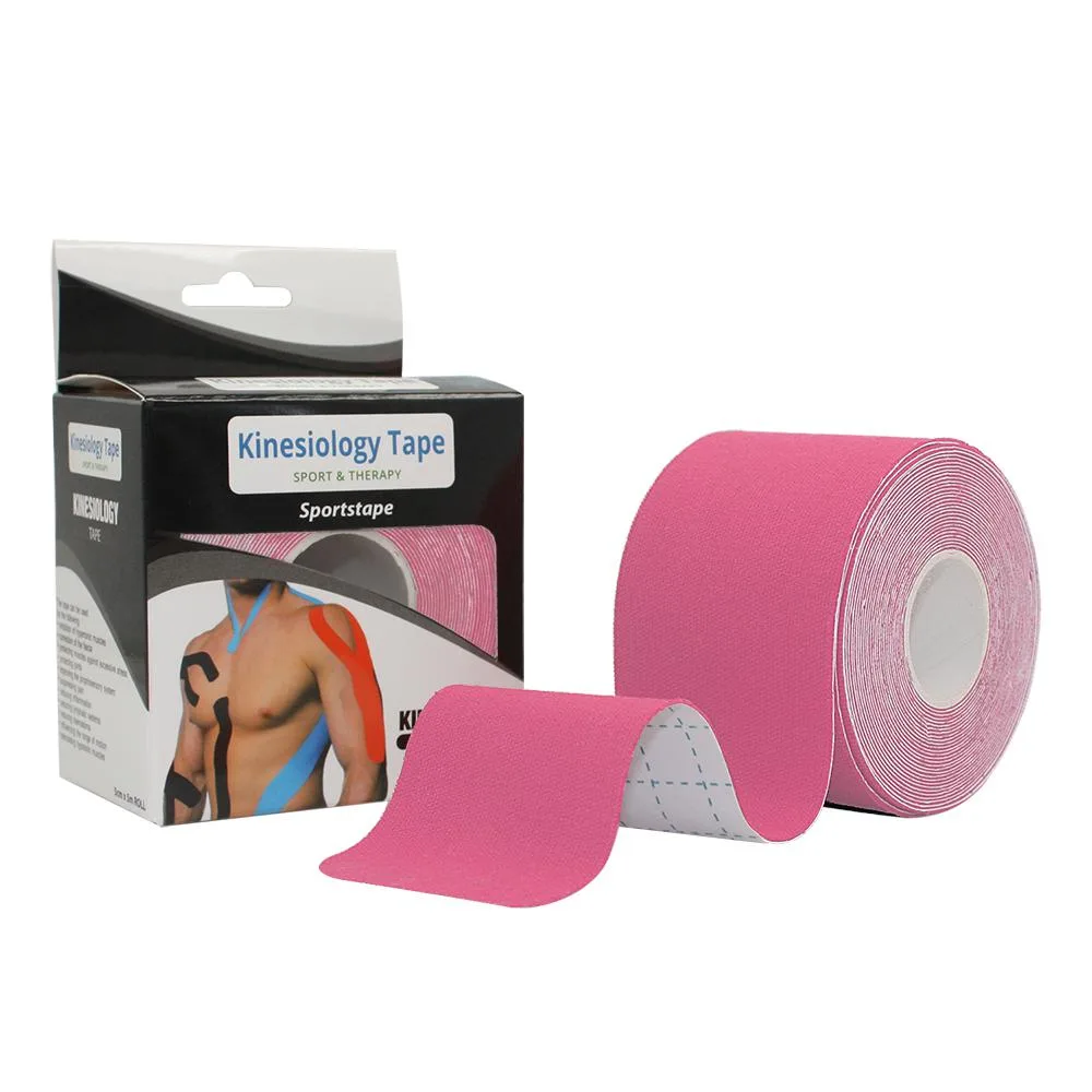 COMOmed COMOmed Kinesiology Tape Pink 2 in x 16.5 ft Cotton Water Resistant — product photo