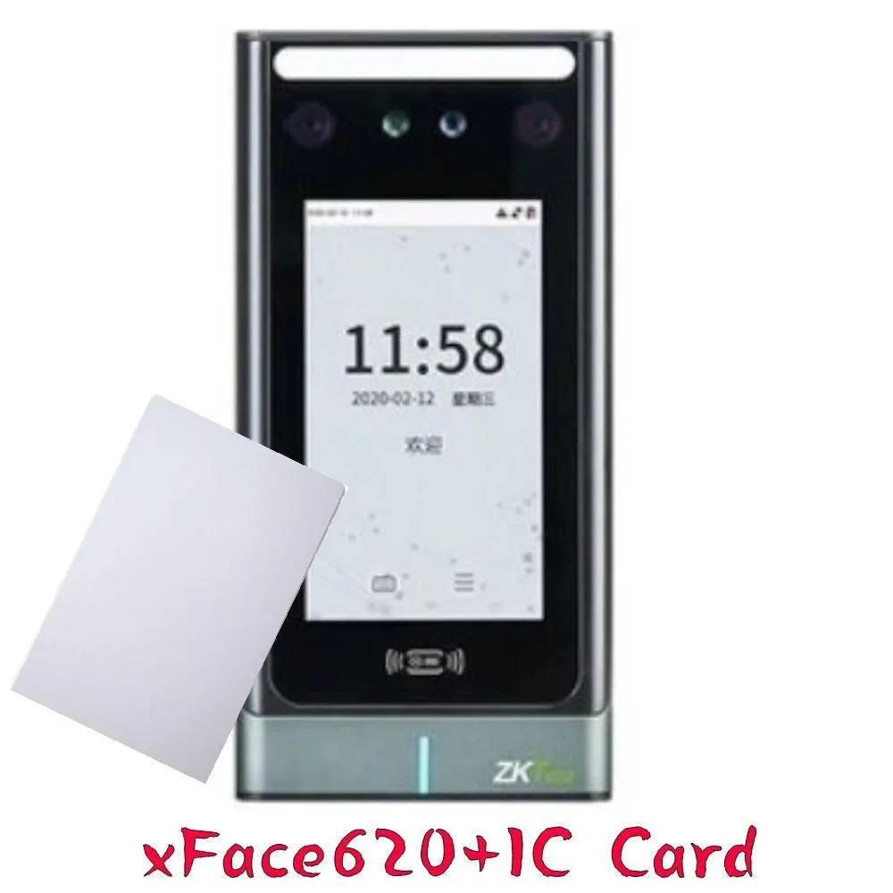 ZKTECO ZKTECO xFace620+IC Facial Palm Attendance System 5-inch Touch 10000 Faces 3000 Palms — product photo