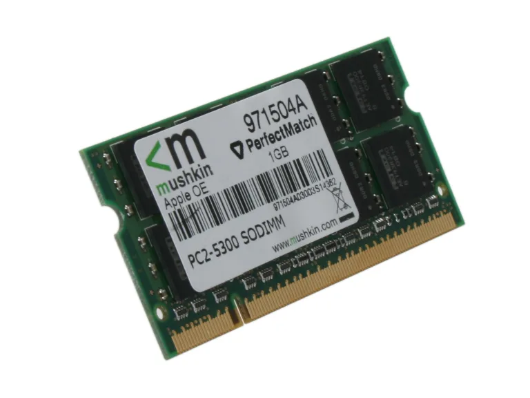 Mushkin Enhanced Mushkin Enhanced 971504A 1GB DDR2 667 SO-DIMM memory upgrade — product photo