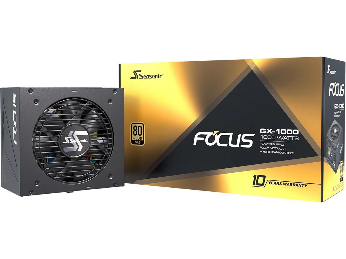 Seasonic Seasonic FOCUS GX-1000 power supply — product photo