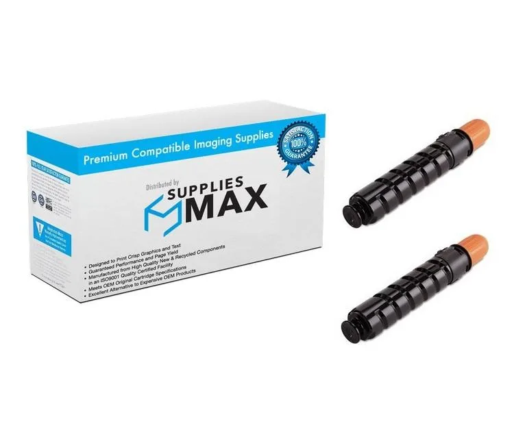 SuppliesMax SuppliesMax Compatible Toner Cartridge 2/PK 14600 Pages GPR-35 Black — product photo