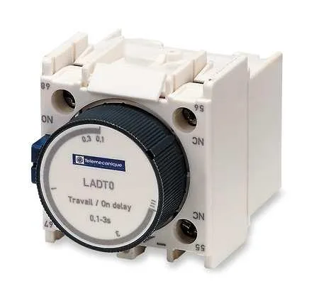 Schneider Electric Schneider Electric LADR0 Off Delay Timer Module, 1NO/1NC, .3-3s, 690V AC — product photo