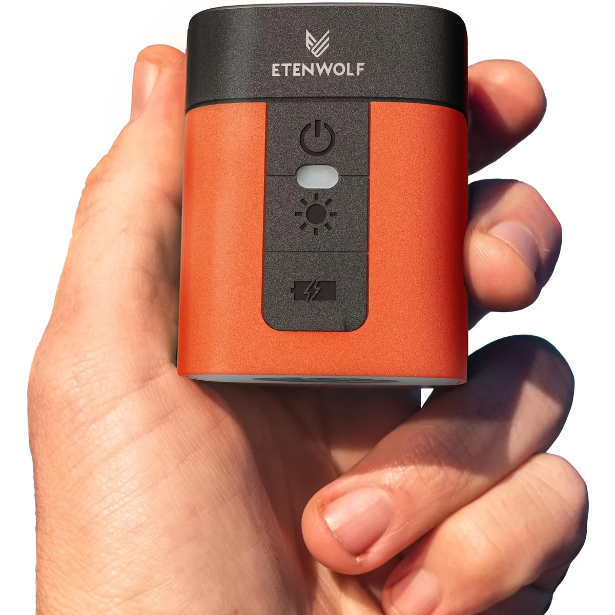  ETENWOLF AIR 3 Electric Ball Pump 2600 mAh Vivid Orange — product photo