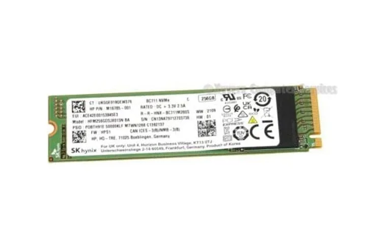SK hynix SK hynix BC711 256GB M.2 2280 PCIe NVMe internal SSD — product photo