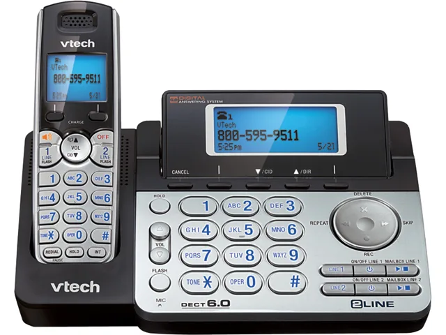 vtech VTech DS6151 1.9 GHz DECT 6.0 Cordless Phone with Answering Machine — product photo