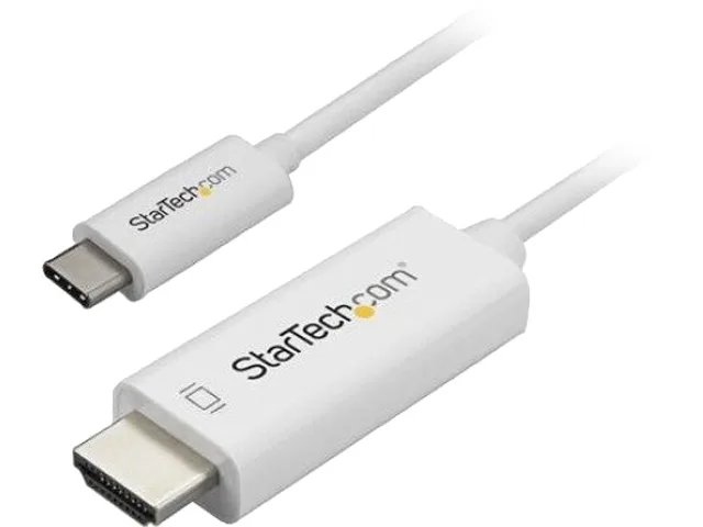 STARTECH STARTECH CDP2HD1MWNL USB-C to HDMI cable 1m white 4K 60Hz — product photo