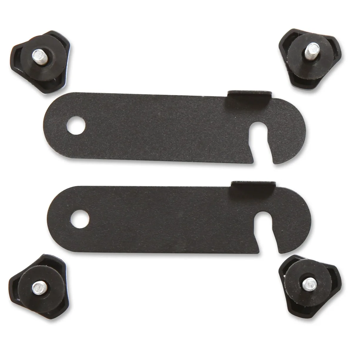Lorell Lorell 60723 Office Furniture Training Table Metal Connector 2/Set Black — product photo