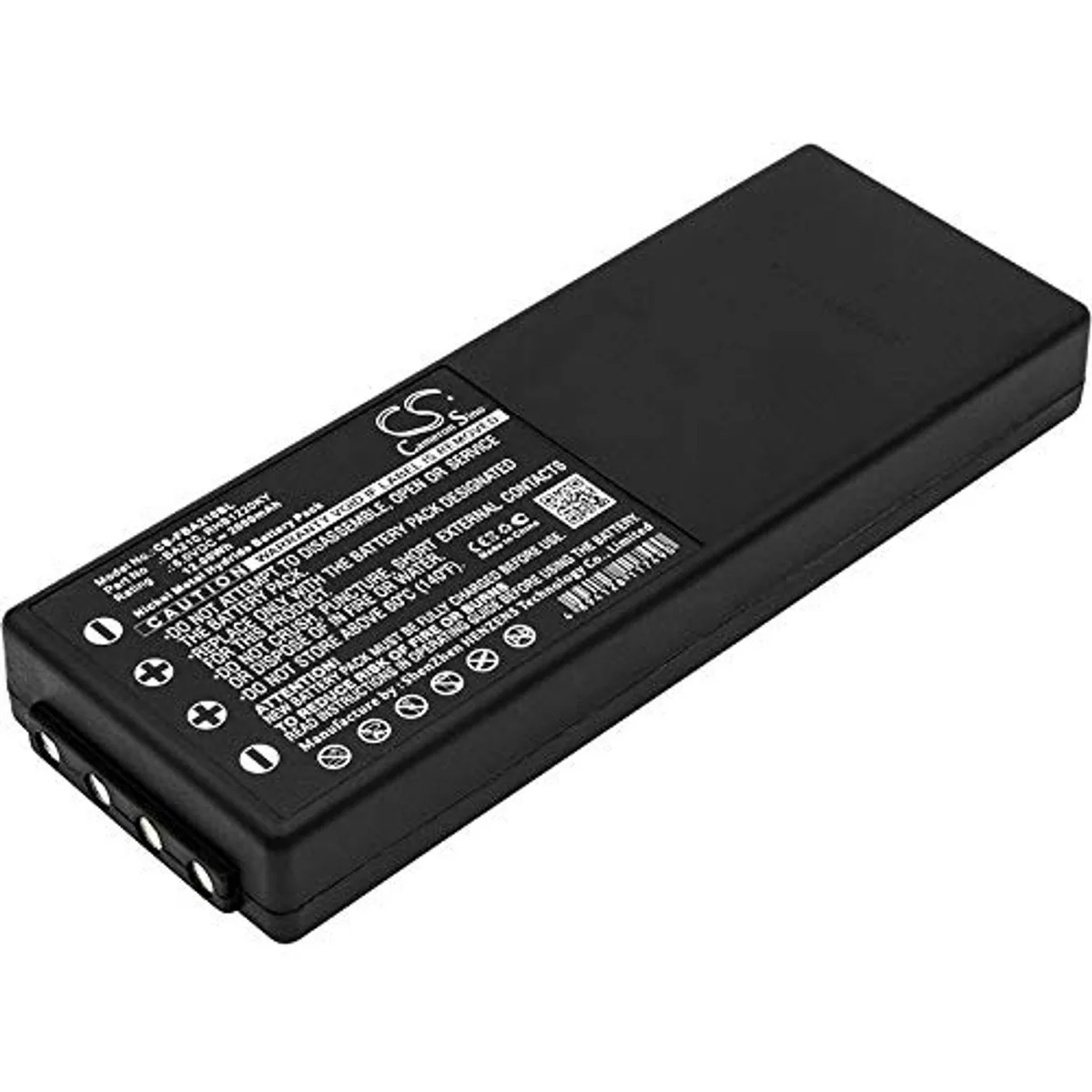  Cameron Sino 2000mAh 6.0V Nickel-Zinc Battery for Liebherr Funkst FUB10XL — product photo