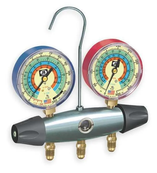 JB Industries JB Industries 24078 2-Valve Manifold Gauge measurement tool — product photo