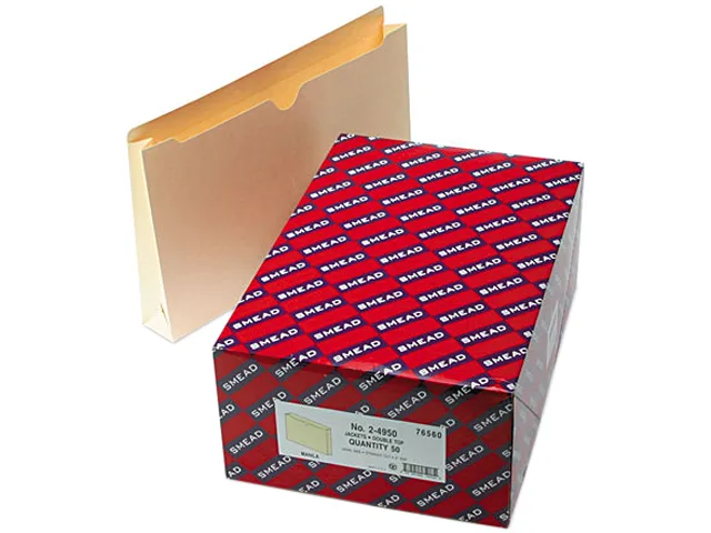 Smead Smead 76560 File Jackets Legal 11 Point Manila 50 Box — product photo