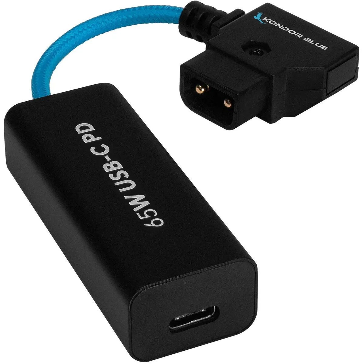 Kondor Blue Kondor Blue 6" D-Tap to USB-C PD 65W Power Cable — product photo